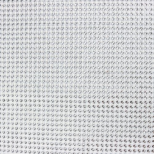 Floristik24 Caminho de mesa com lantejoulas prateado claro L25cm C228cm