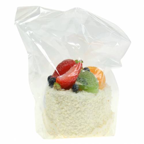 Floristik24 Tortinhas decorativas com frutas morango réplica alimentar 7cm
