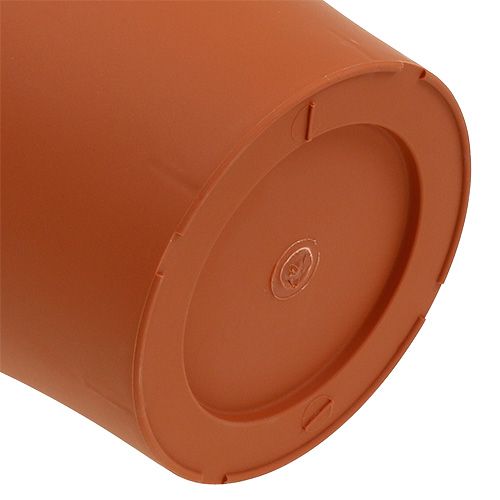 Itens Vaso “Irys” plástico terracota Ø17cm H14cm 1 un