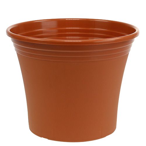 Floristik24 Pote “Irys” plástico terracota Ø38cm Alt.31cm, 1 unidade