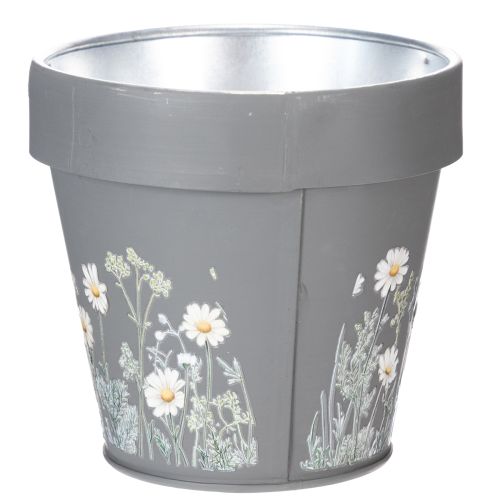 Itens Vaso de flores com motivo de margarida para decoração de interiores elegante, 11 cm, conjunto de 4 peças