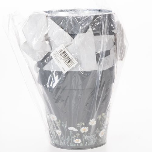 Itens Vaso de flores com estampa floral para decoração moderna de casa e varanda de verão, 13 cm, conjunto de 4 peças