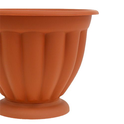 Floristik24 Vaso com pé de plástico Ø15cm H13cm