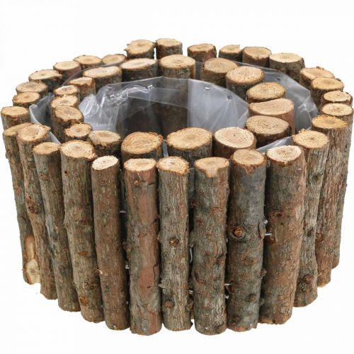 Floristik24 Taça para plantas redondo ramos de bétula natural Ø14/20cm conjunto de 2