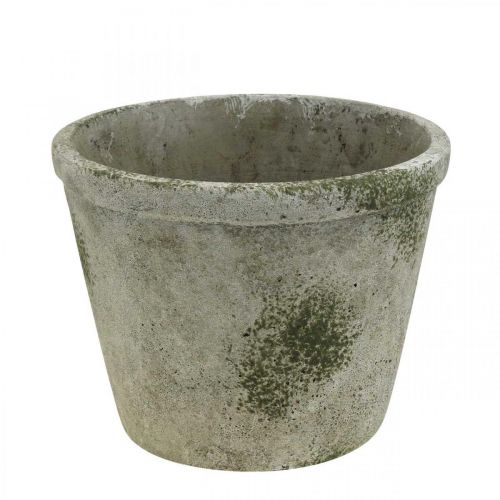 Floristik24 Vaso de flores antigo com pátina Ø20.5cm H16cm