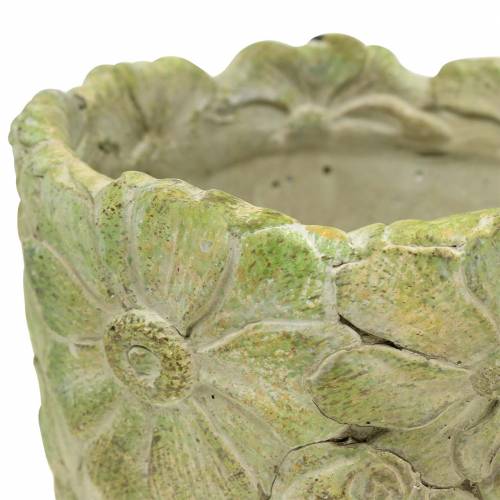 Floristik24 Vaso verde Ø15,5cm Alt15cm