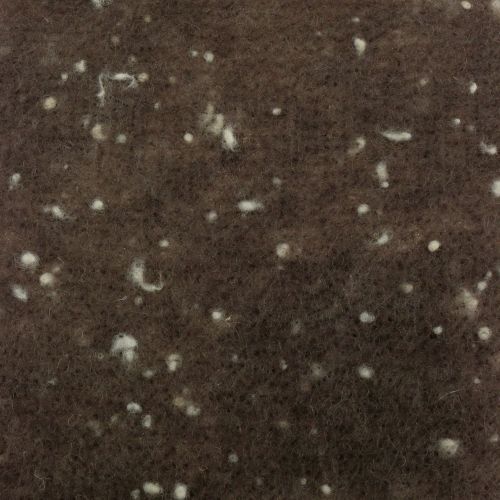Floristik24 Pot tape fita de feltro marrom com bolinhas 15cm x 5m