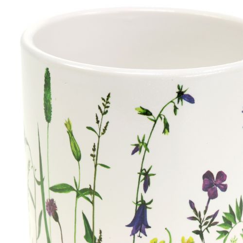 Floristik24 Projeto do vaso de flores Ø12 / 10 / 8cm, conjunto de 3