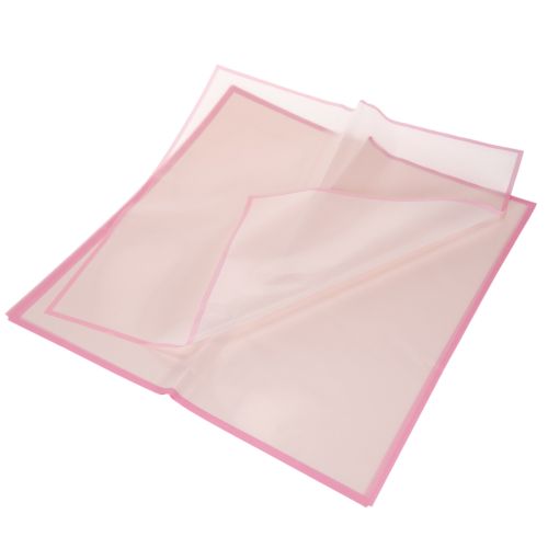 Filme floral Transmatt rosa,