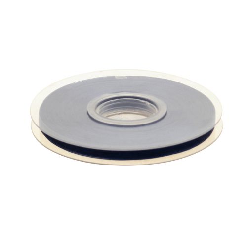 Itens Fita de organza de luto com ourela preta 15mm 50m