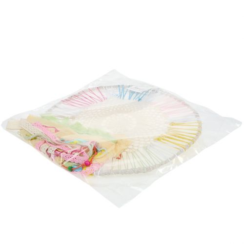 Floristik24 Apanhador de sonhos colorido Ø35cm L105cm