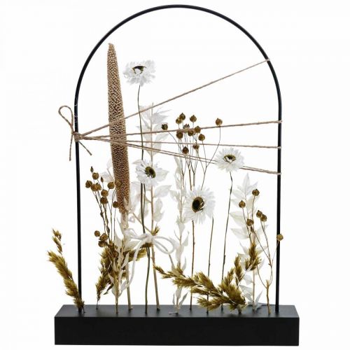 Itens Tira de flores secas Tira de flores Folha de flores secas 34,5×25cm