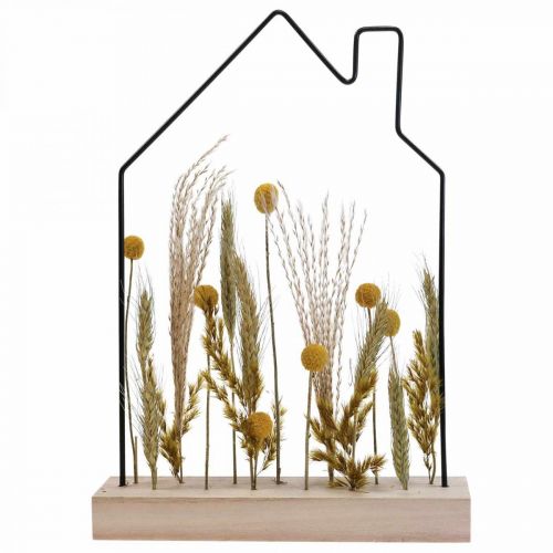 Barra de flores secas Casa de flores secas 34,5×24,5cm