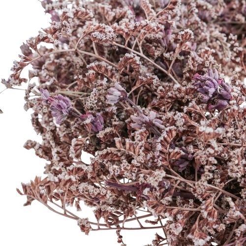 Itens Coroa de flores secas lavanda do mar natureza Ø30cm