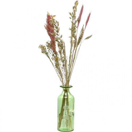 Itens Conjunto DIY de flores secas para buquê de flores secas rosa 60 cm