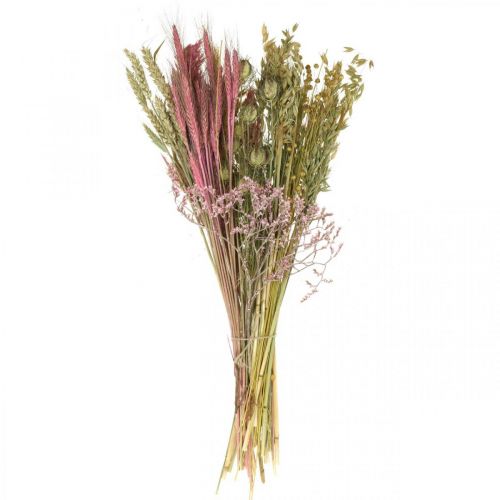 Itens Conjunto DIY de flores secas para buquê de flores secas rosa 60 cm