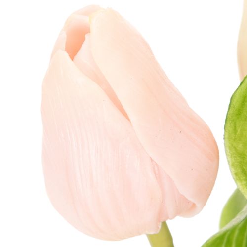 Itens Tulipas artificiais para decoração de primavera, sala de estar e cozinha, com aparência realista, 30 cm, 7 peças.
