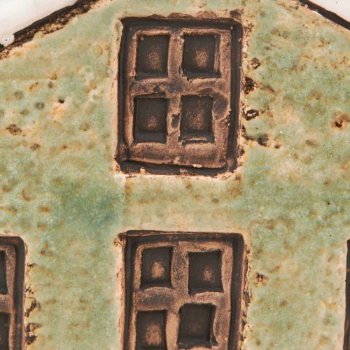 Itens Vaso de cerâmica Casa Advento Menta Branco 10×10×12cm