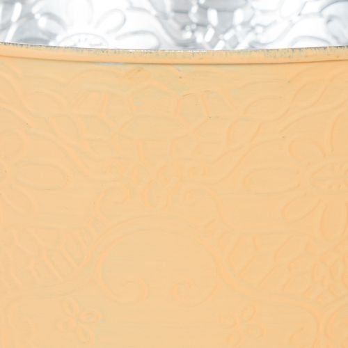 Itens Vaso de metal, laranja pastel, Ø20cm A16cm