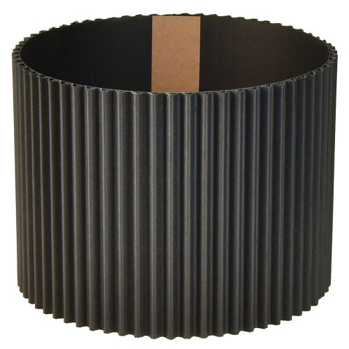 Vaso de papel preto Ø19cm H14cm 3 peças