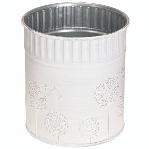 Itens Vaso Dente de Leão Branco Ø9,5cm A11cm