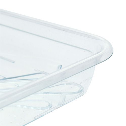 Floristik24 Coaster 20x20cm transparente, 1p