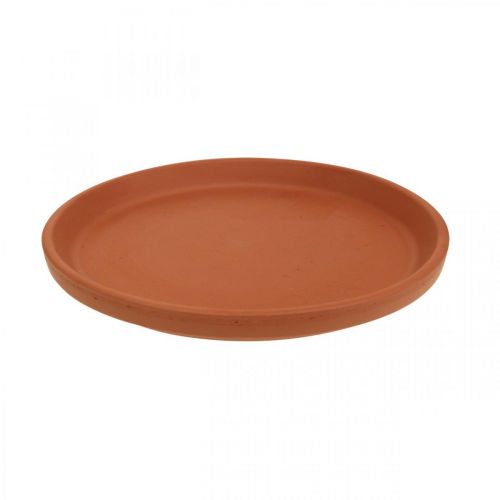 Floristik24 Base para flores, cerâmica mediterrânea, terracota Ø15,5cm