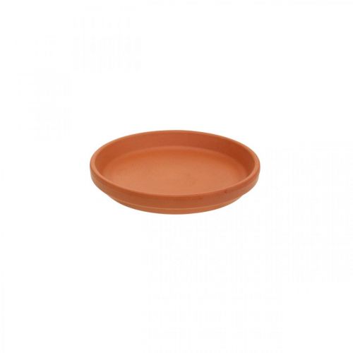 Floristik24 Base para copos em cerâmica, tigela decorativa em terracota Ø7,5cm