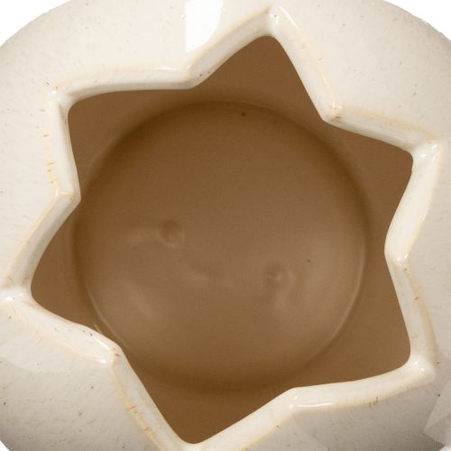 Itens Vaso decorativo em formato de ovo, decoração moderna de primavera para sala de estar, 26 cm