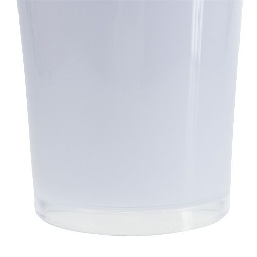 Itens Vaso “Fizzy” Ø13,5cm Alt.20,5cm branco 1ud