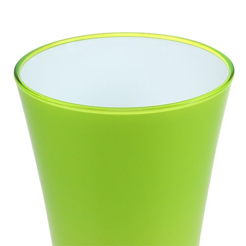 Itens Vaso “Fizzy” Ø28,5cm Alt.45cm verde maçã 1ud