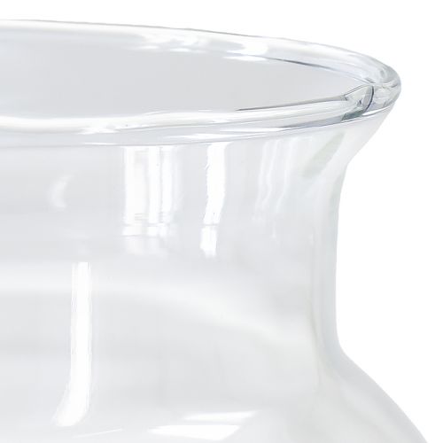 Floristik24 Lanterna decorativa para vaso de vidro transparente Ø18,5cm Alt.25,5cm