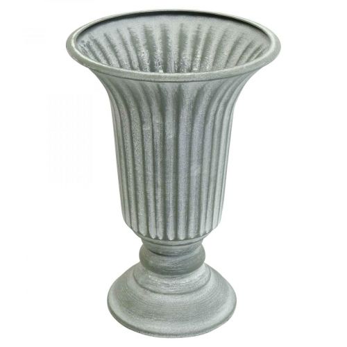 Jarra Deco jarra taça vintage jarra taça cinza H21,5cm Ø15cm