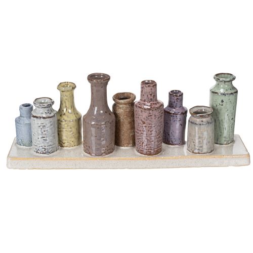 Itens Arranjo de vasos para decoração aconchegante de sala de estar, 30 cm