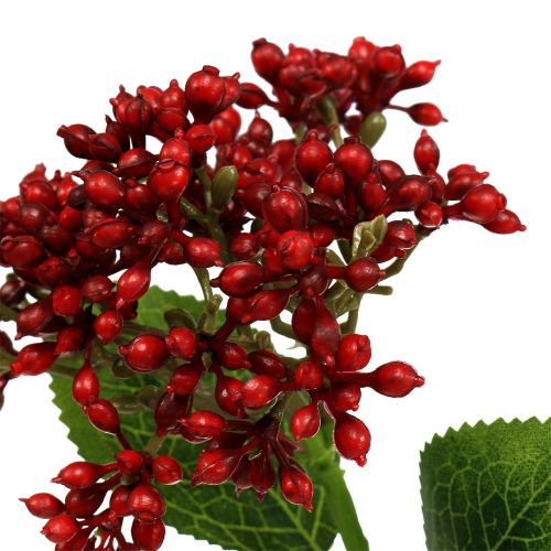 Itens Berry branch red viburnum berries 54cm 4pcs