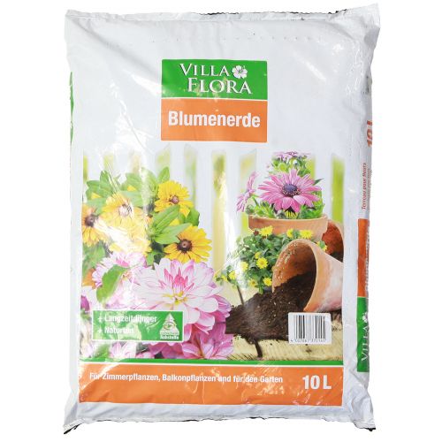 Itens Terra para vasos Villa Flora 10l
