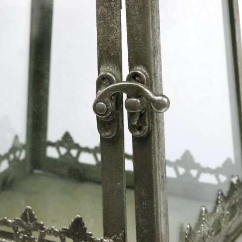 Itens Lanterna decorativa vintage lanterna de metal lanterna de jardim H33cm