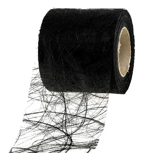 Velo 8cm 25m preto