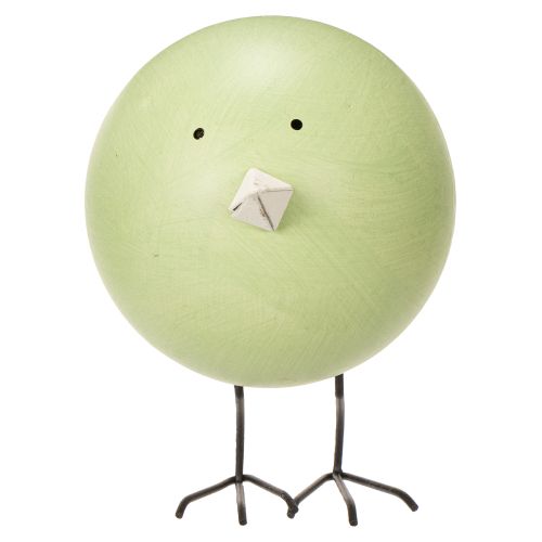 Itens Conjunto de 3 pintinhos decorativos, um enfeite alegre para a primavera e a Páscoa, 12 cm de altura.