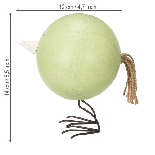 Itens Conjunto de 3 pintinhos decorativos, um enfeite alegre para a primavera e a Páscoa, 12 cm de altura.