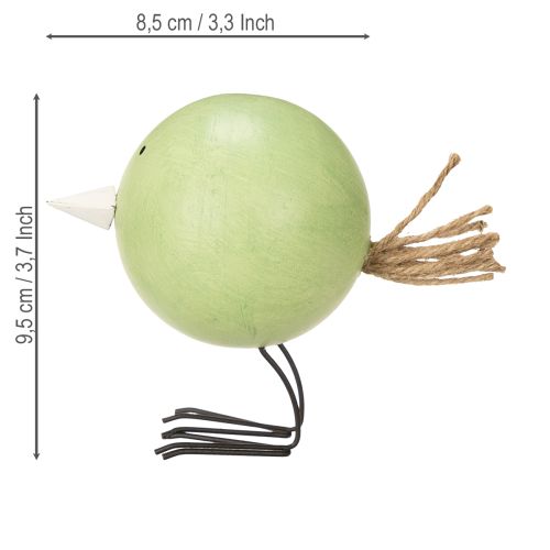 Itens Pintinhos decorativos com design arredondado para um toque leve e divertido, 9,5 cm, 3 peças