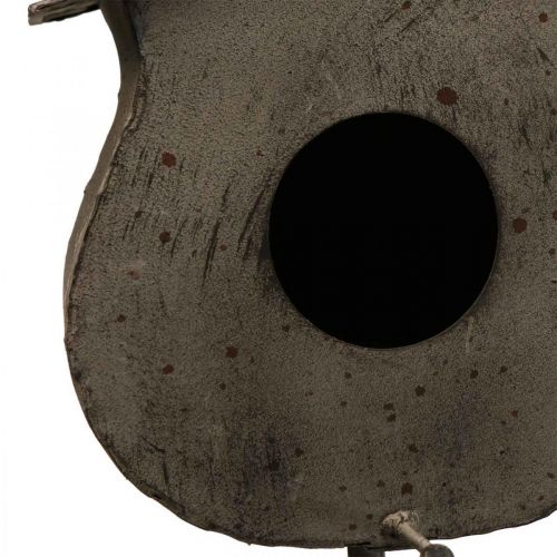 Casa de pássaros decorativa pendurada decoração varanda decoração vintage Ø20cm H43cm