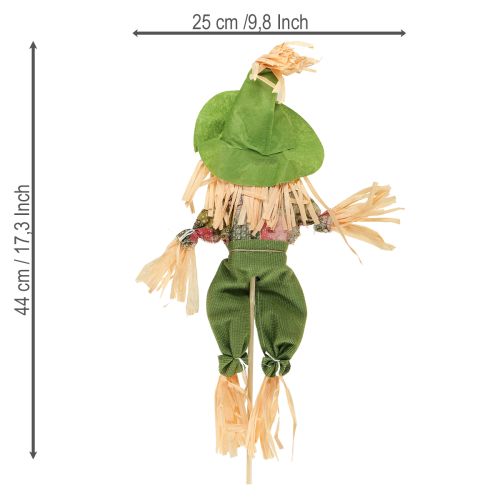 Itens Espantalho em palito flor plug grande H44/82cm 4 peças