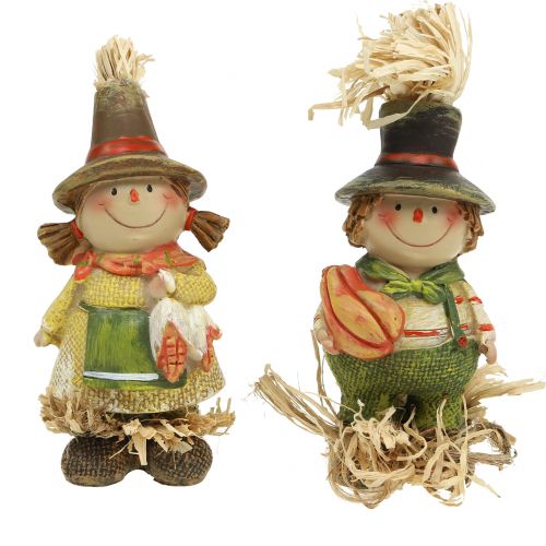 Floristik24 Figura do espantalho 11,5 cm sortida 2pcs