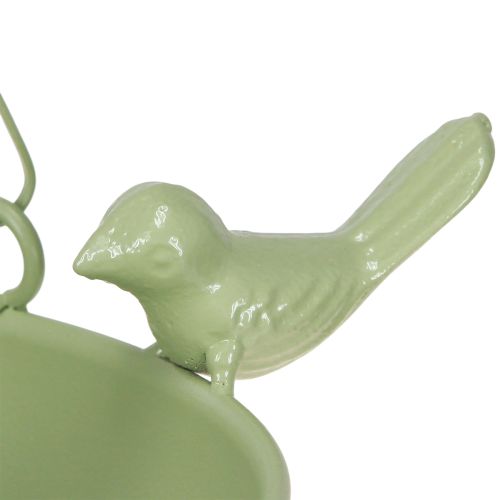 Itens Alimentador de pássaros resistente às intempéries com suspensão por corrente e pássaros decorativos, 47 cm