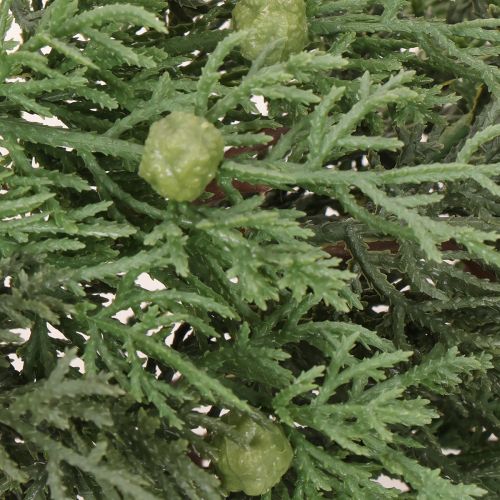 Guirlanda artificial de zimbro, decoração natalina para mesa ou janela, 185 cm | Floristik24.pt