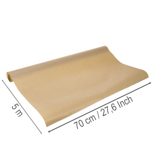 Rolo de papel encerado para decoração de flores e alimentos, 70 cm x 5 m | Floristik24.pt