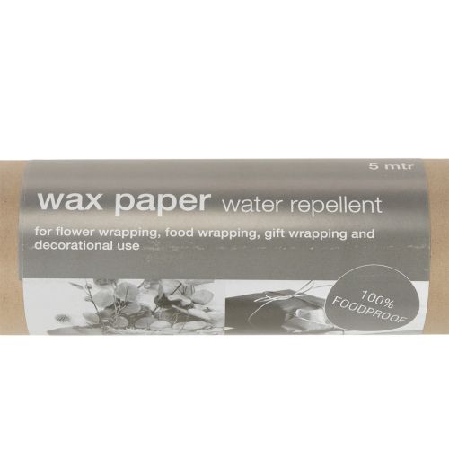 Rolo de papel encerado para