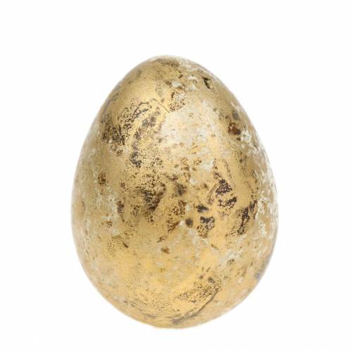 Itens Ovo de codorna como decoração vazio ouro 3cm 50 un