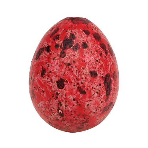 Itens Ovo de codorna vermelho 3 cm decoração de Páscoa 50 unidades